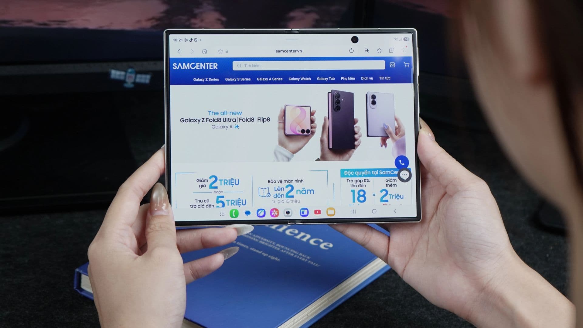 Giá Z Fold 8: Bảng giá bán Samsung Galaxy Z Fold8 tại SamCenter cập nhật mới nhất