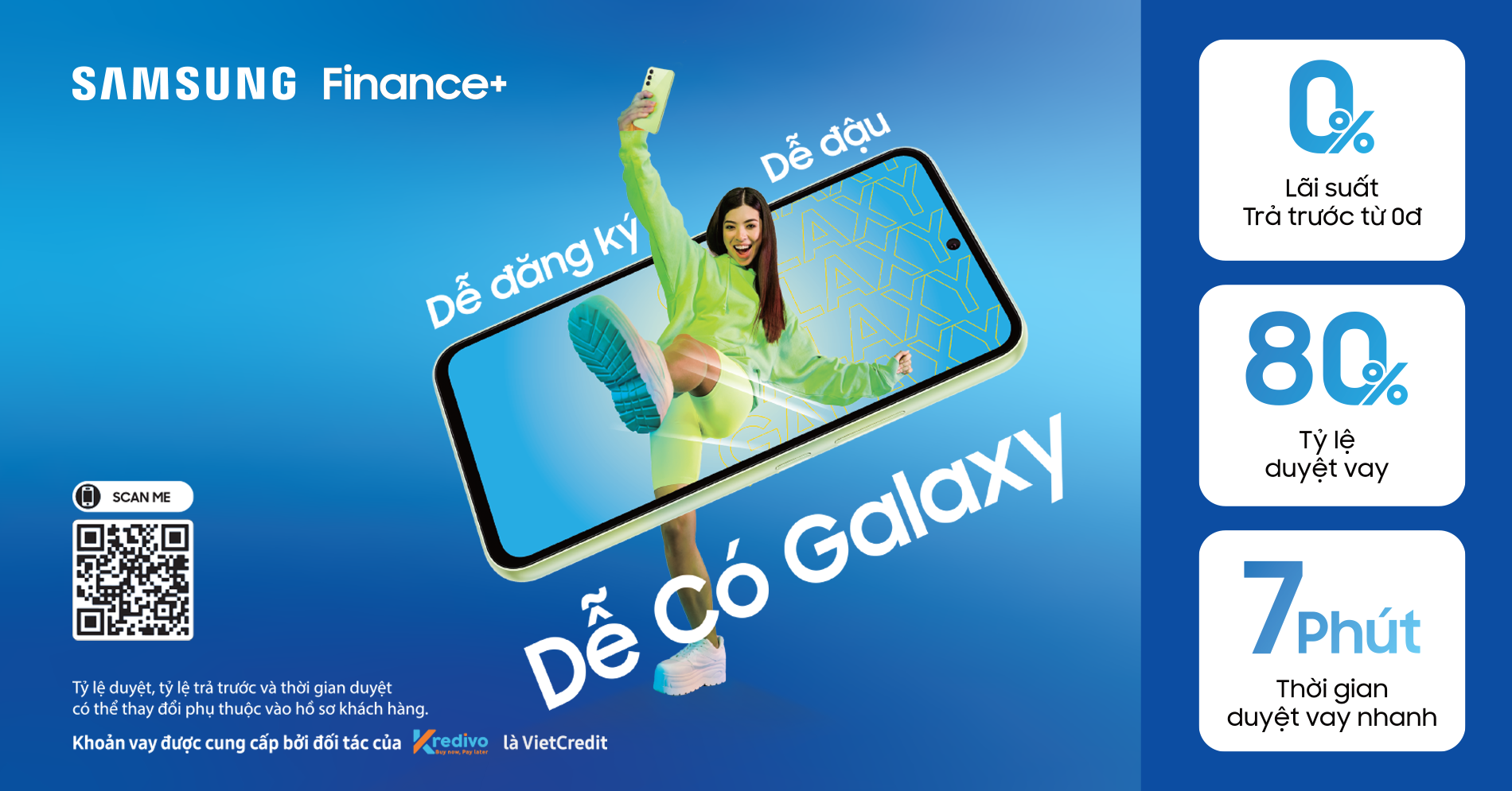 Hình ảnh cho danh mục Chương trình Trả góp 0% khi mua thiết bị Samsung Galaxy qua ứng dụng Samsung Finance+