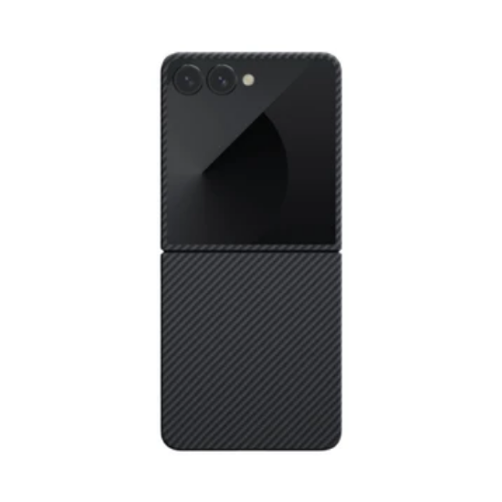 Ảnh của Ốp lưng Samsung Z Flip7 - PITAKA Ultra-Slim - Black/Grey - FBFLIP7